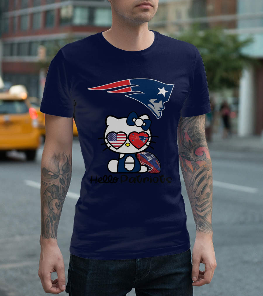 Hello Patriots New England Patriots T-Shirt