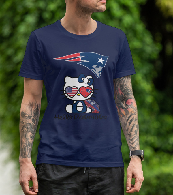 Hello Patriots New England Patriots T-Shirt
