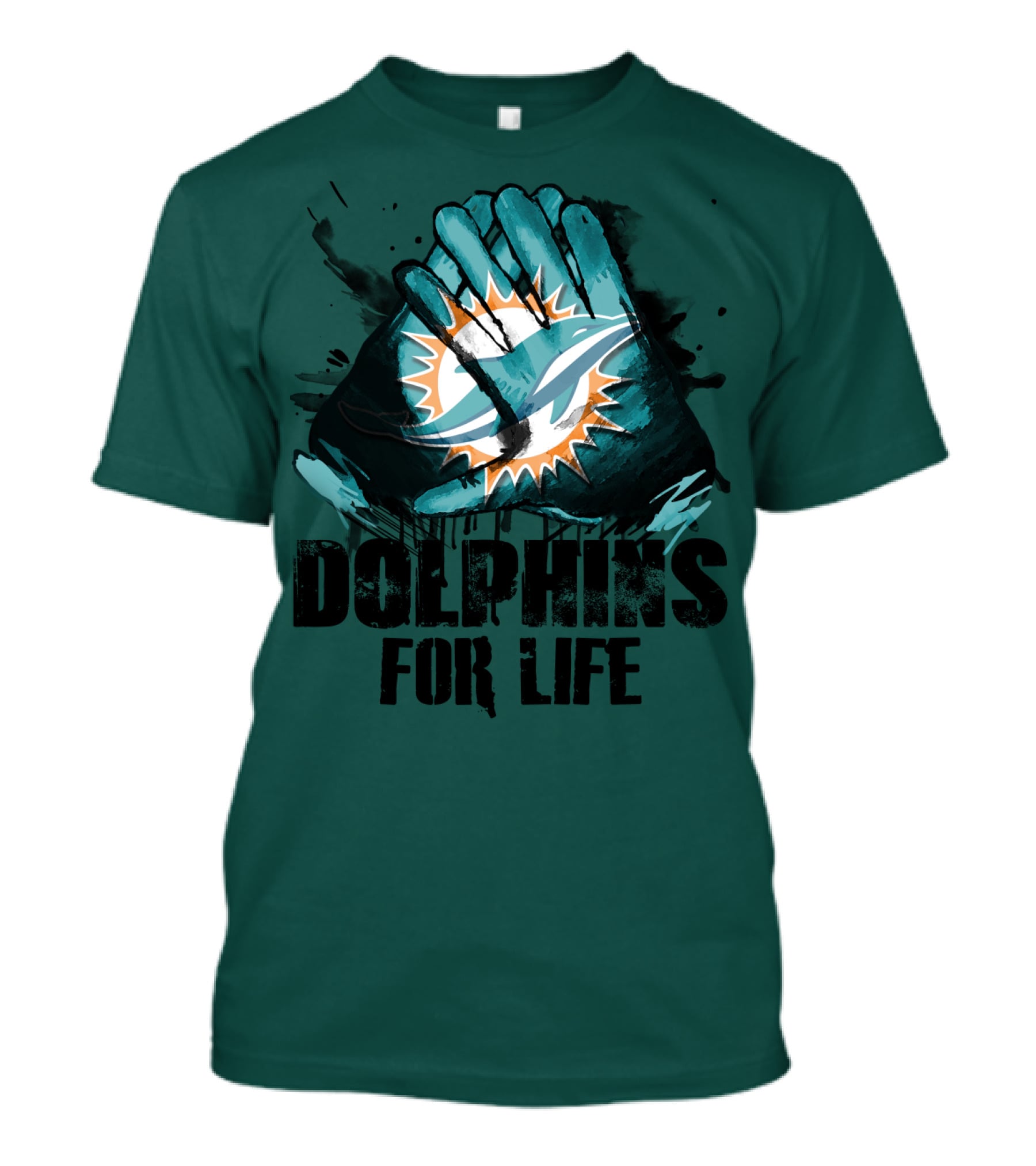 Dolphins For Life Miami Dolphins T-Shirt