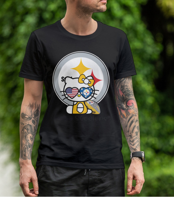 Hello Steelers Pittsburgh Steelers T-Shirt