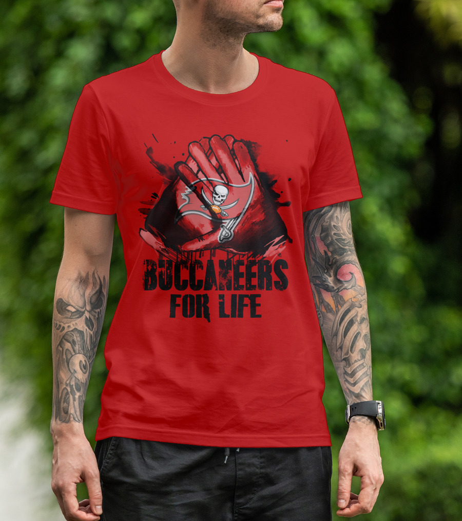 Buccaneers For Life Tampa Bay Buccaneers T-Shirt