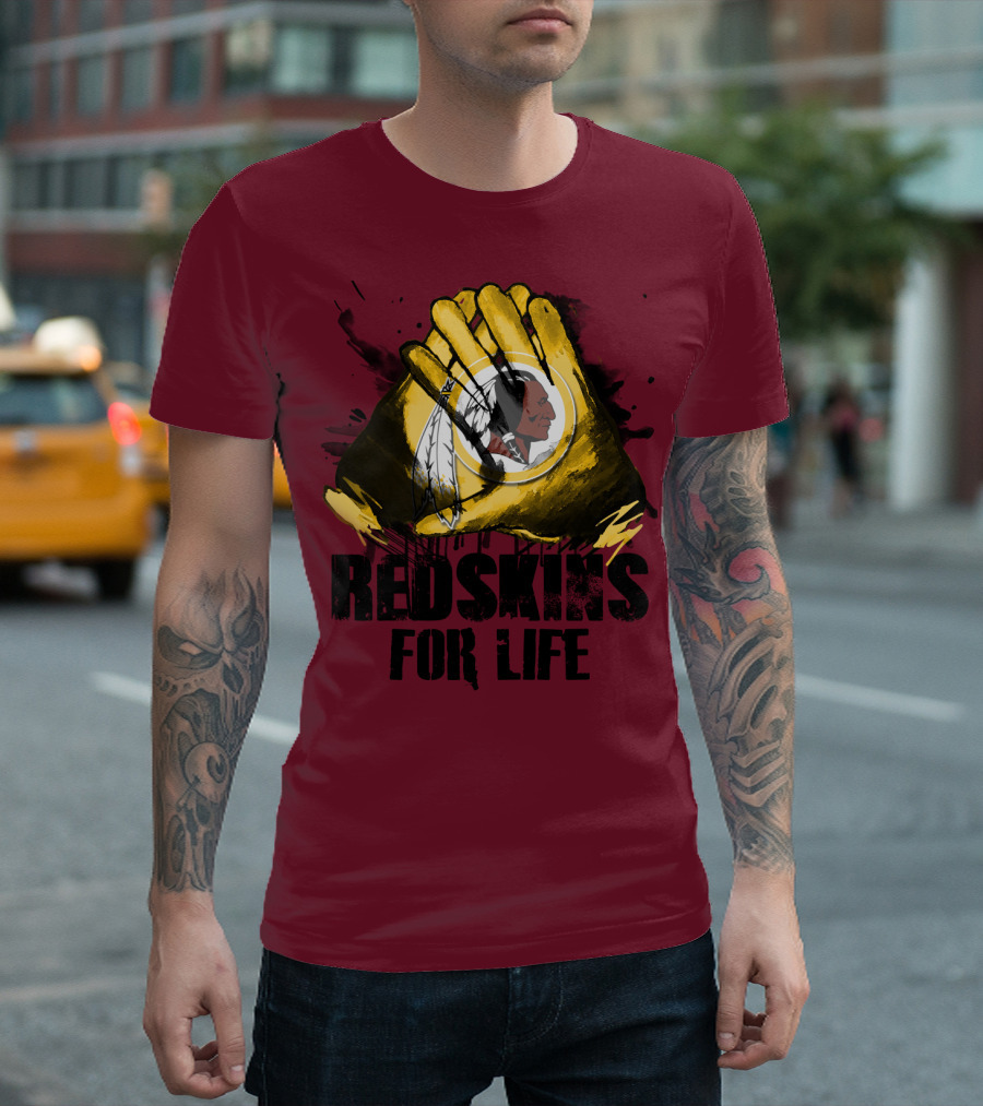 Redskins For Life T-Shirt