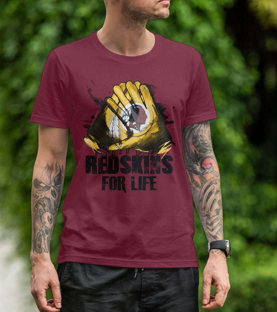Redskins For Life T-Shirt