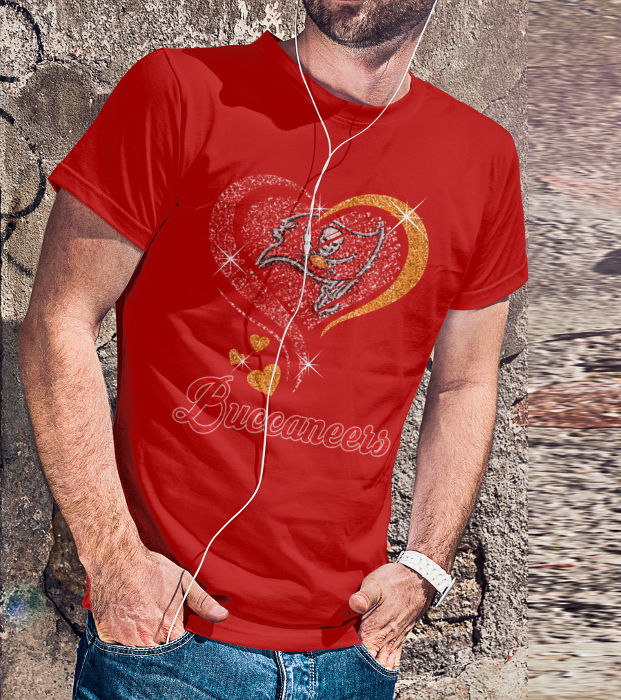 Buccaneers Heart T-Shirt