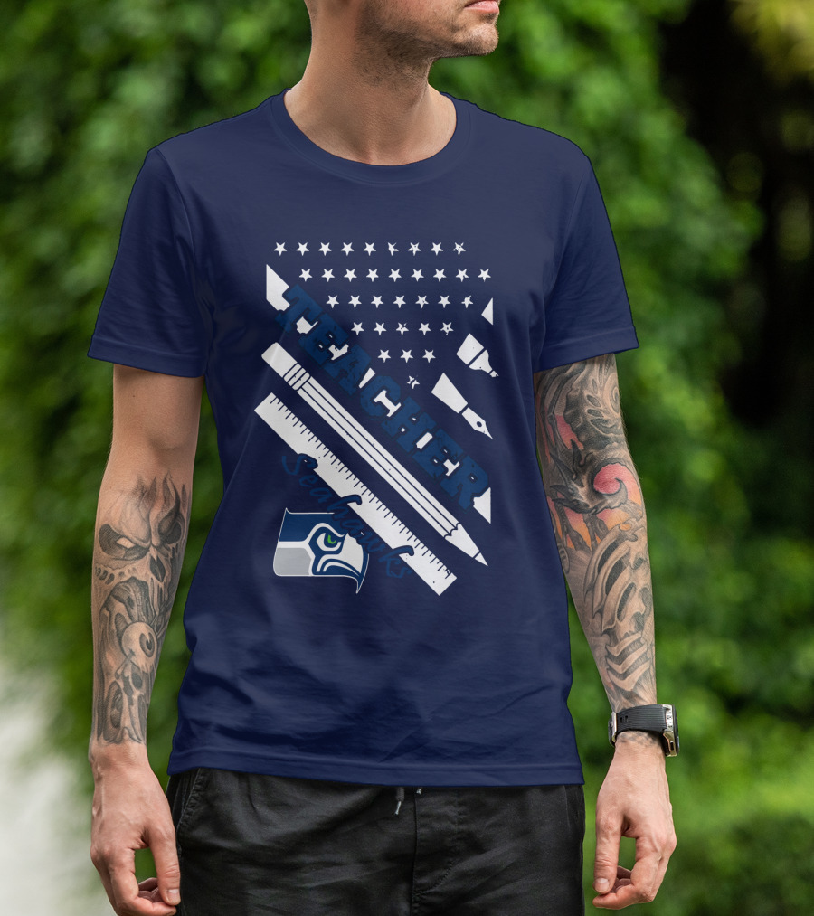 Teacher Seattle Seahawks T-Shirt