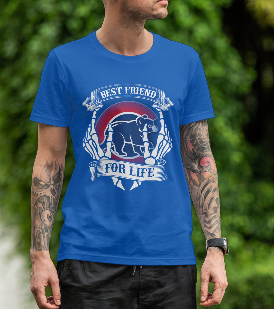 Chicago Cubs Best Friend For Life T-Shirt