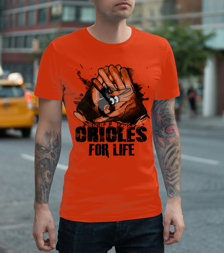 Oriioles For Life Baltimore Orioles T-Shirt