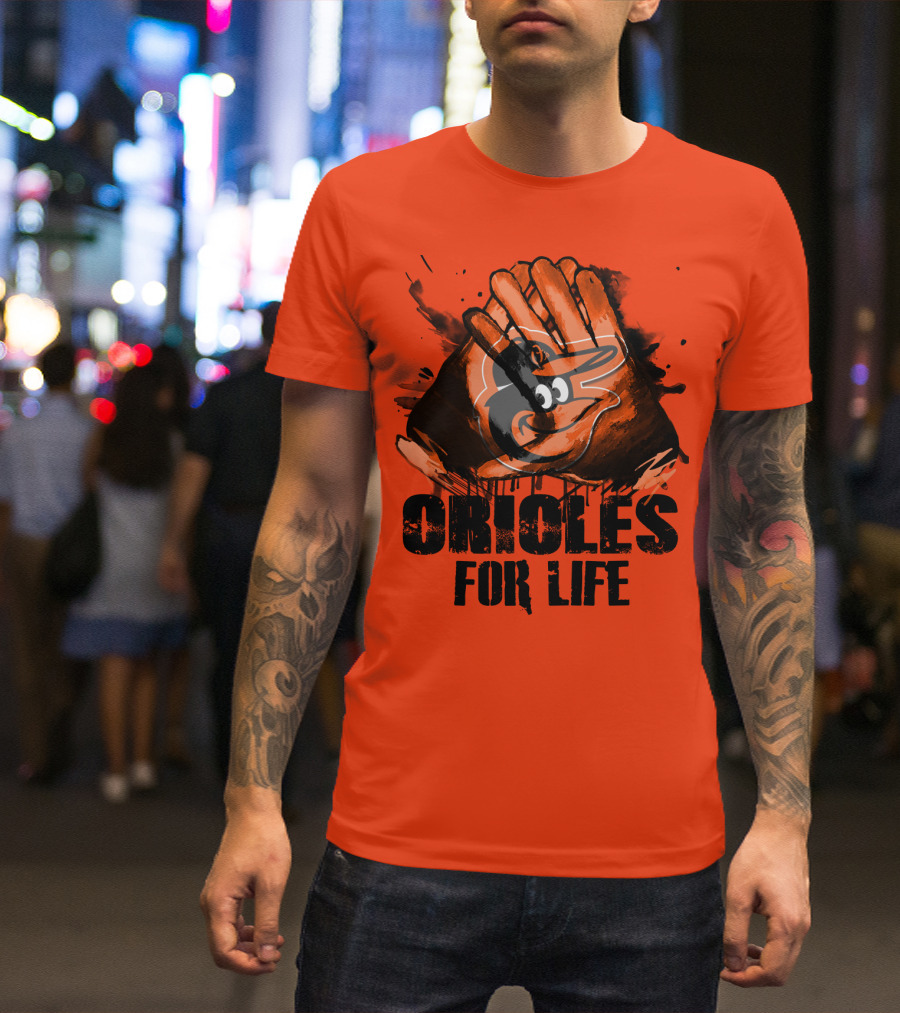 Oriioles For Life Baltimore Orioles T-Shirt