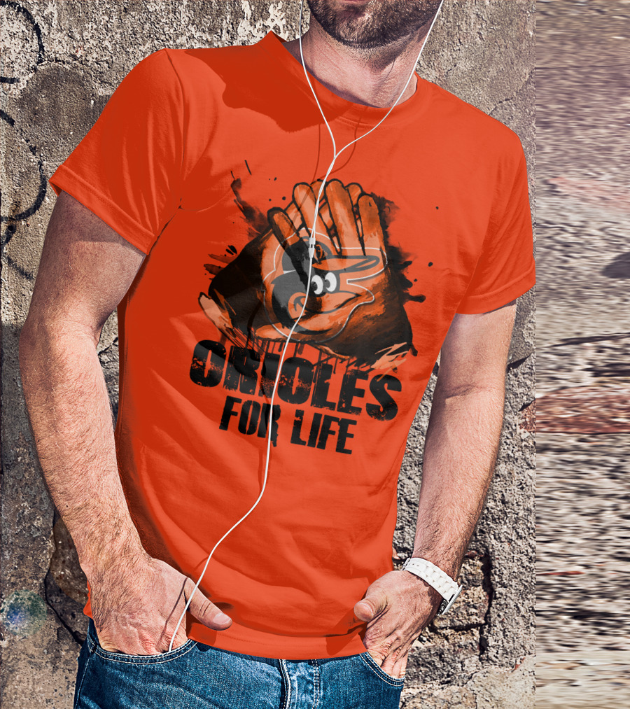 Oriioles For Life Baltimore Orioles T-Shirt
