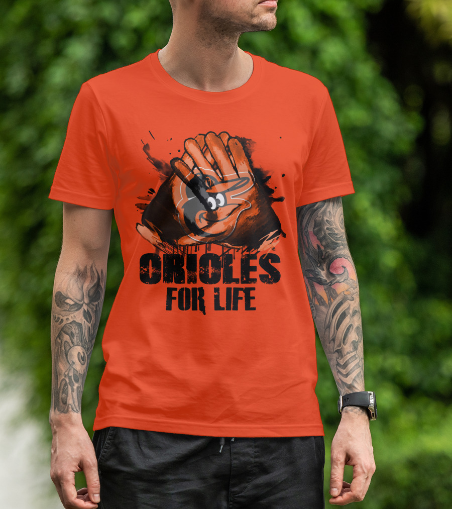 Oriioles For Life Baltimore Orioles T-Shirt