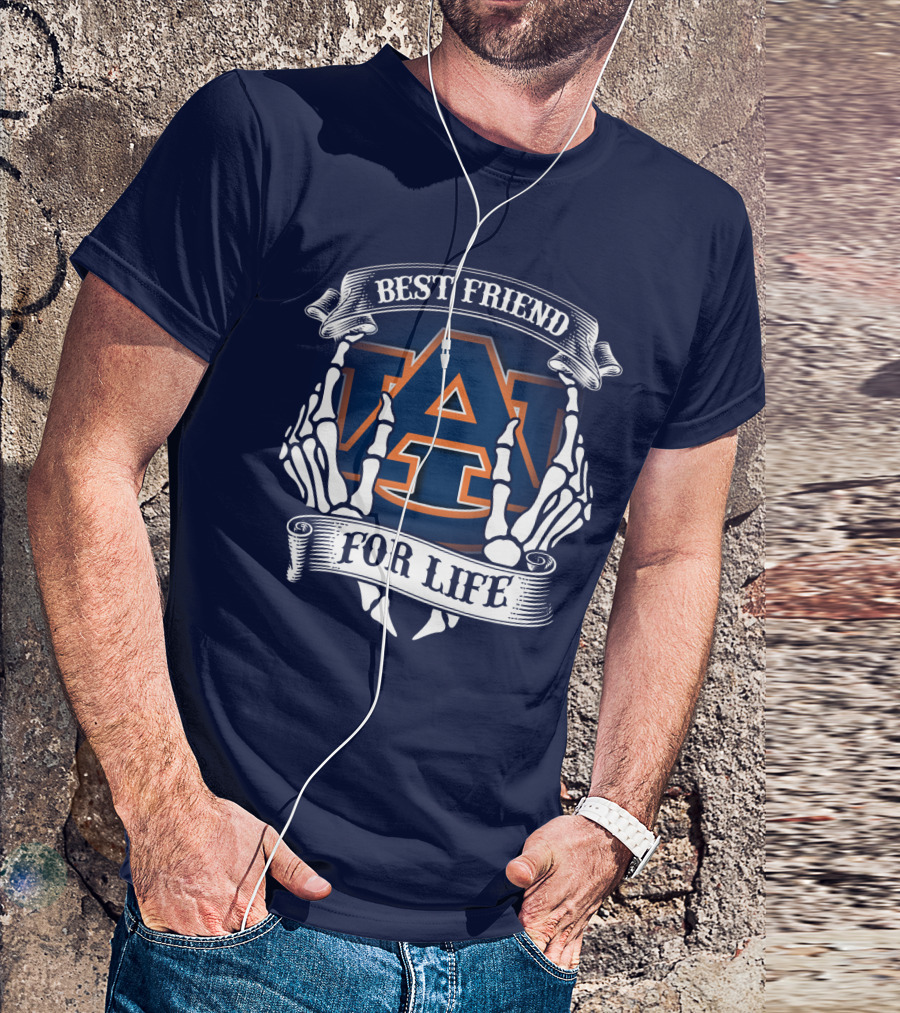 Best Friend For Life Auburn Tigers T-Shirt