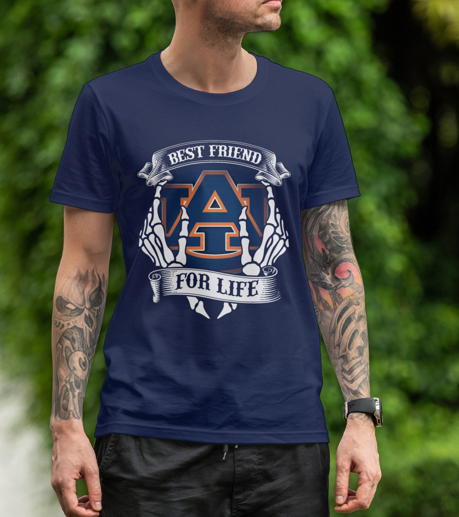 Best Friend For Life Auburn Tigers T-Shirt