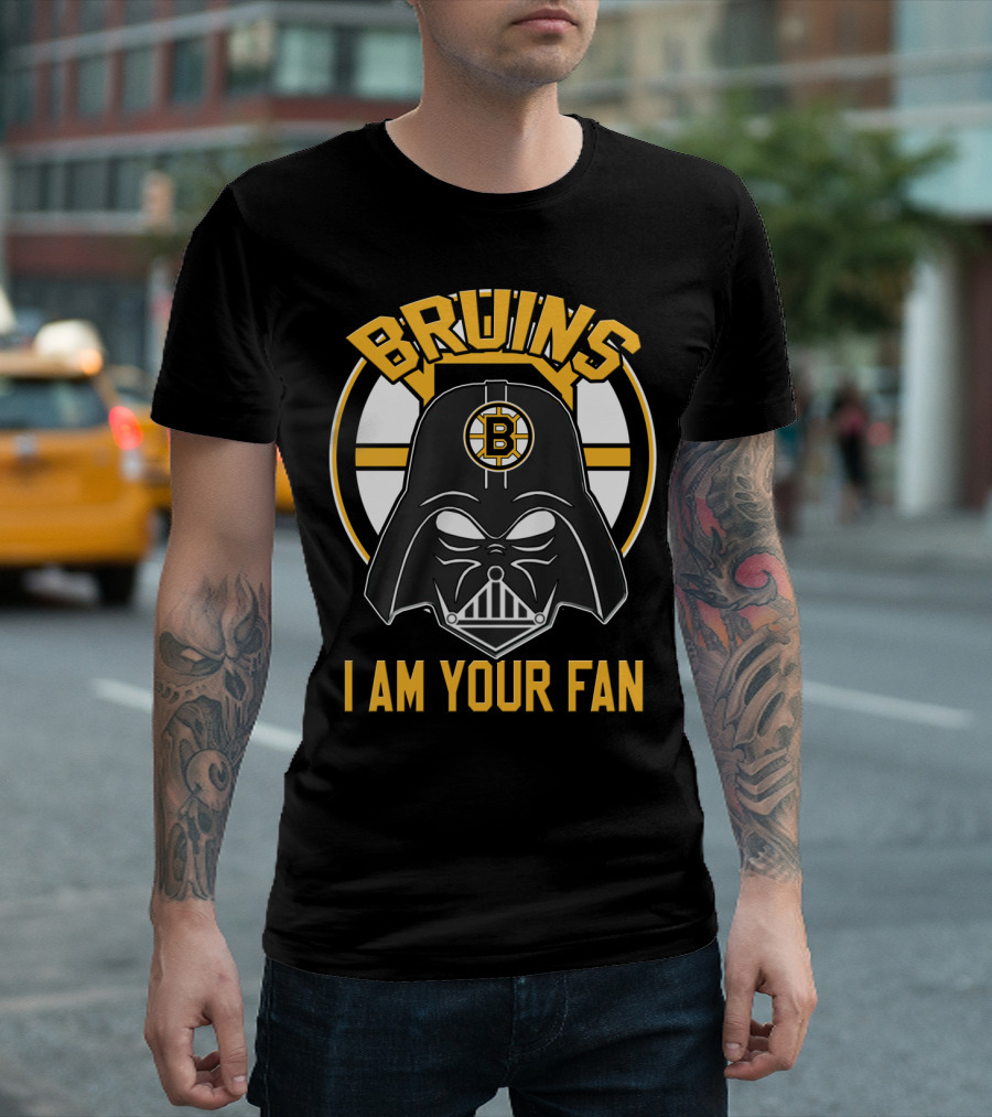 Bruins I Am Your Fan Darth Vader Boston Bruins T-Shirt