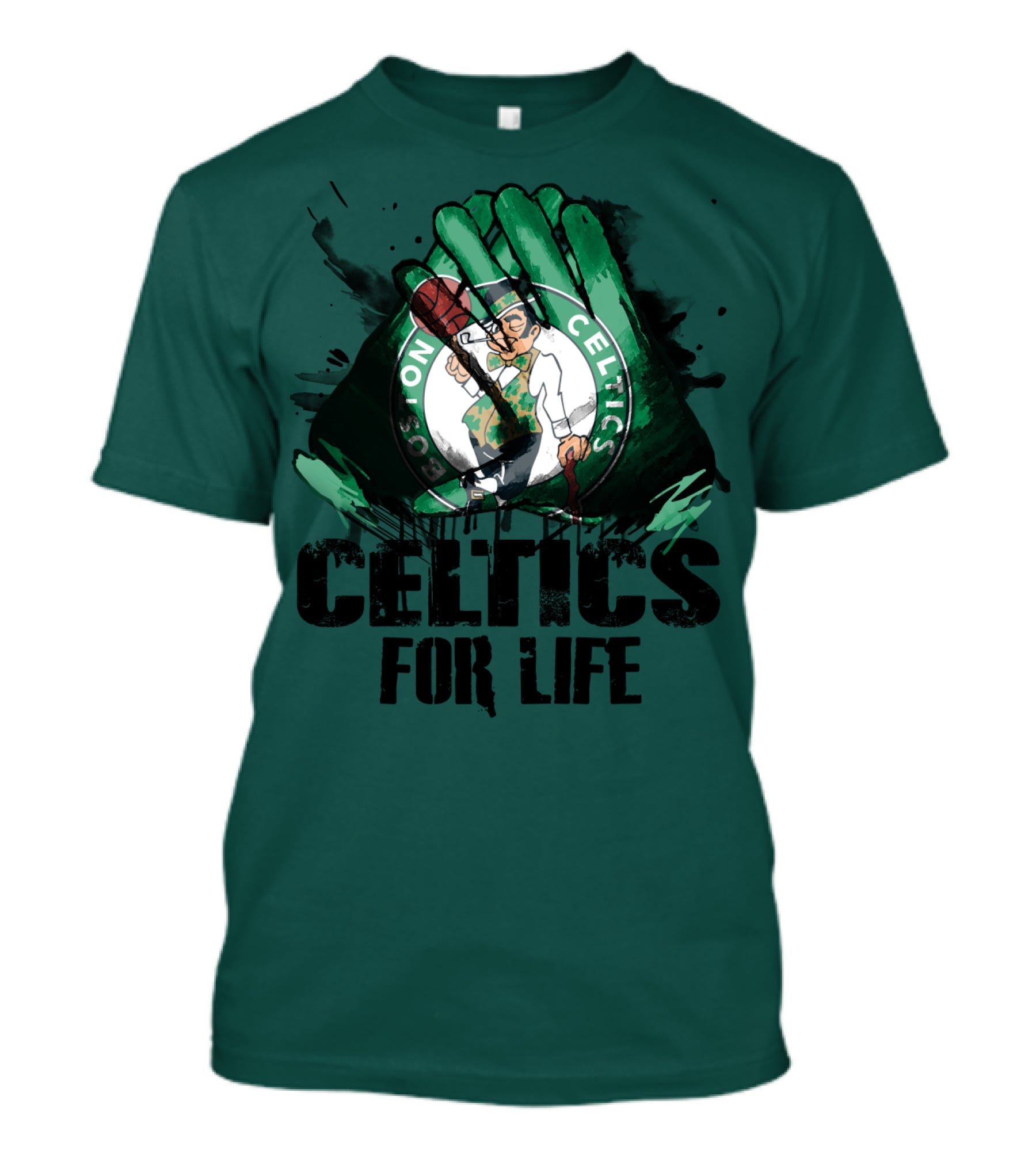 Boston Celtics For Life T-Shirt