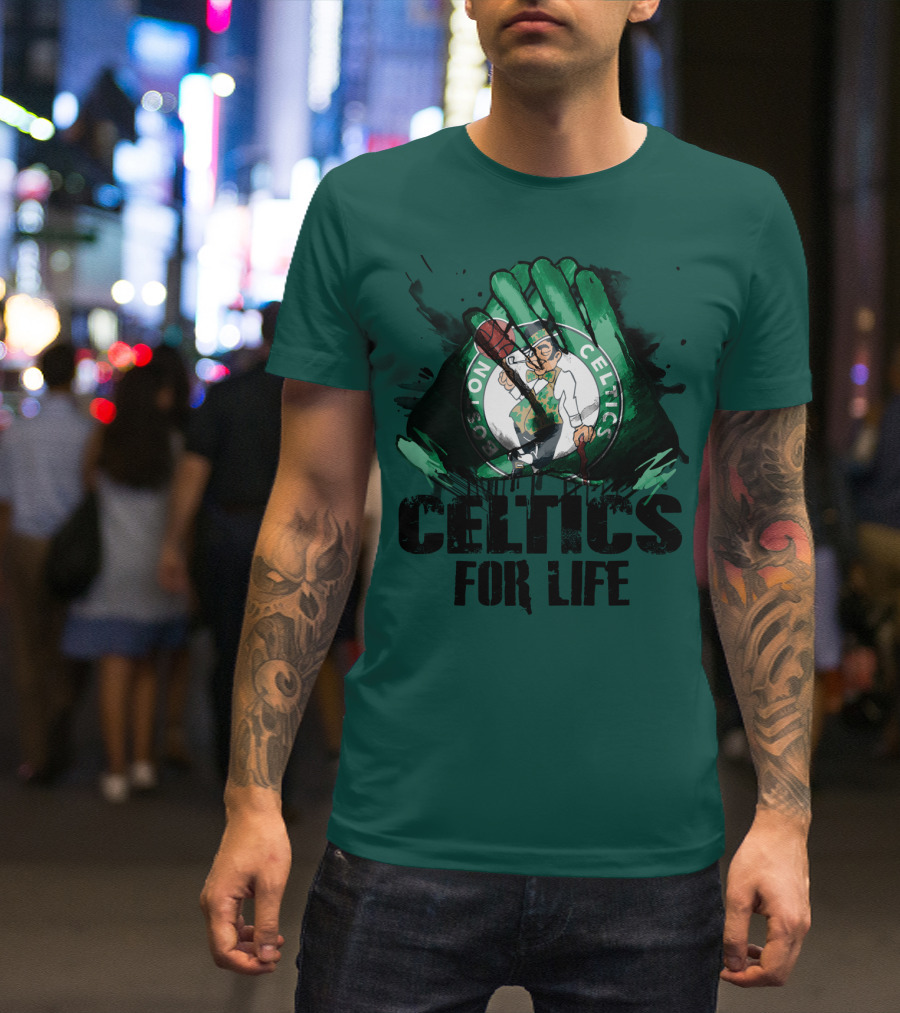 Boston Celtics For Life T-Shirt