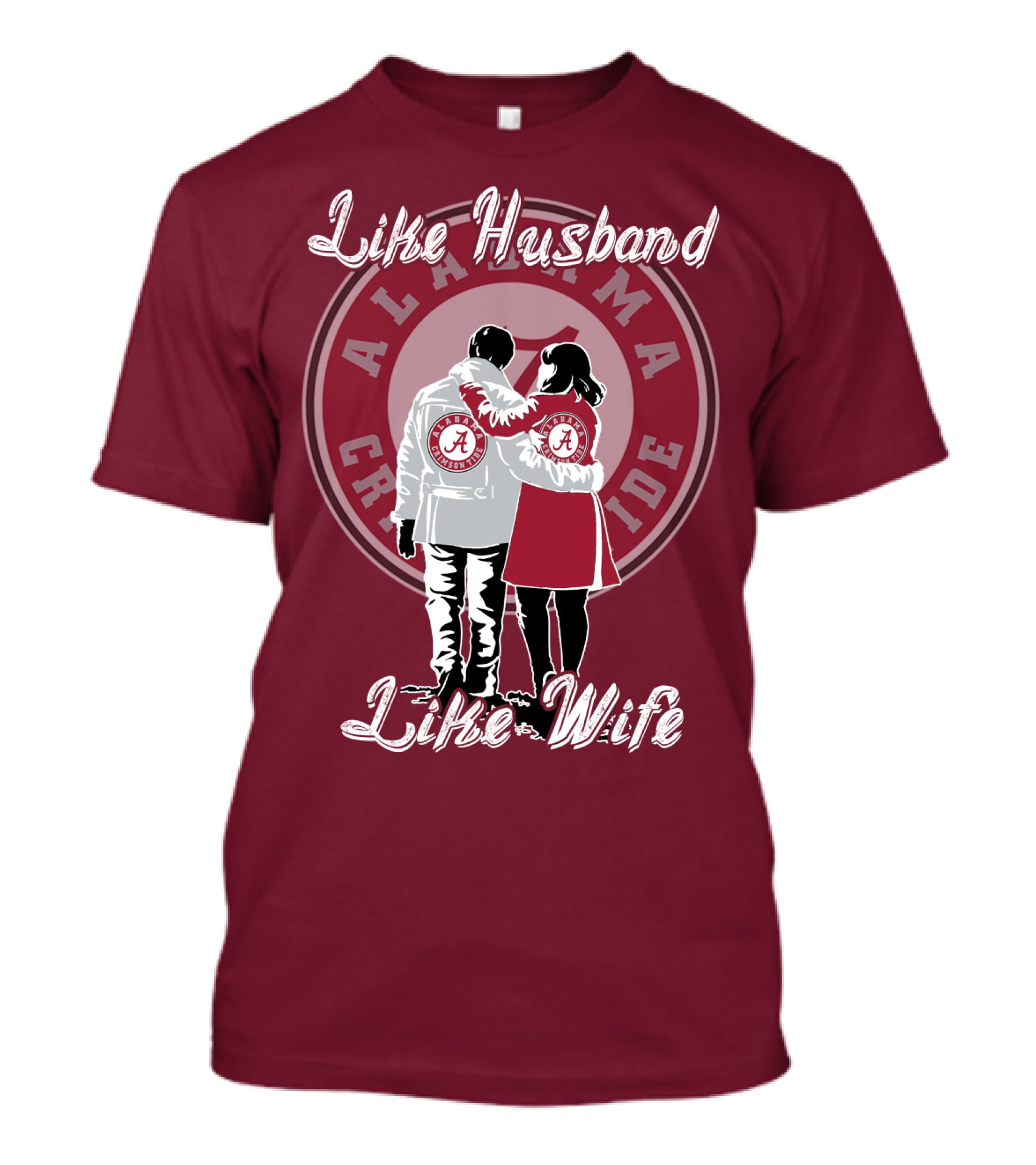 Like Husband Like Wife Alabama Crimson Tide T-Shirt