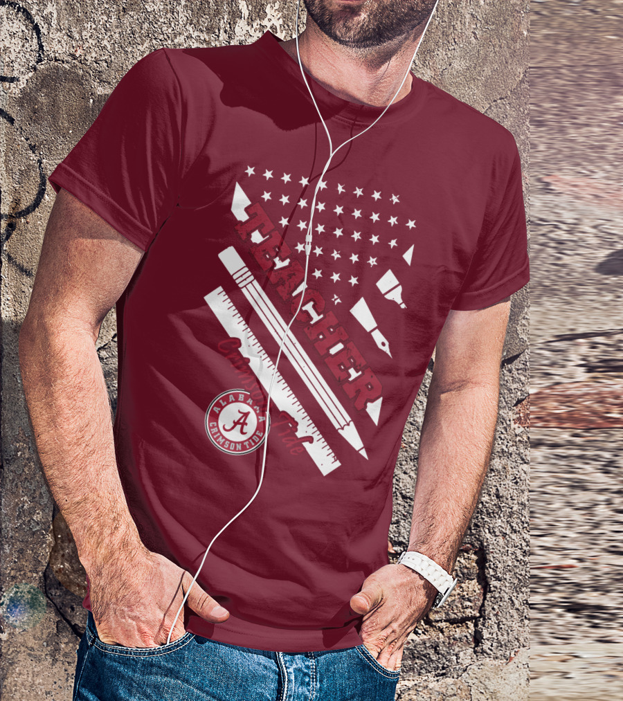 Alabama Crimson Tide Teacher T-Shirt
