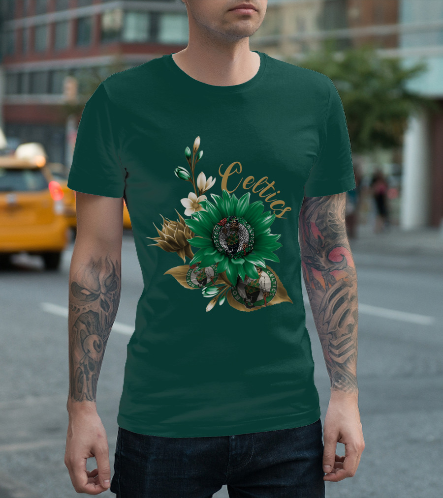 Celtics Boston Celtics Floral T-Shirt