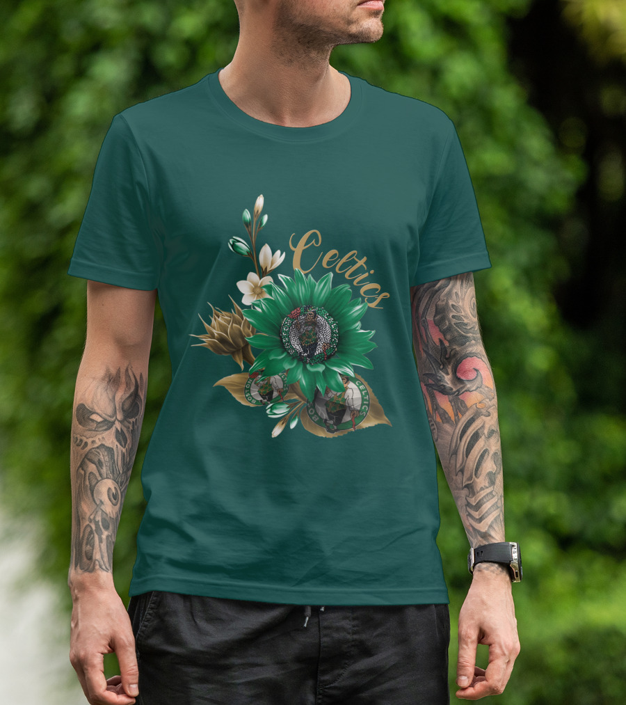 Celtics Boston Celtics Floral T-Shirt