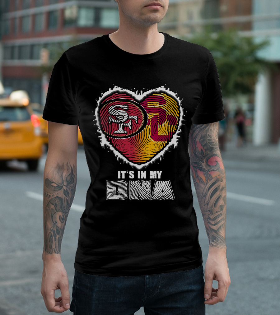 San Francisco Football Trojans It's In My Dna T-Shirt