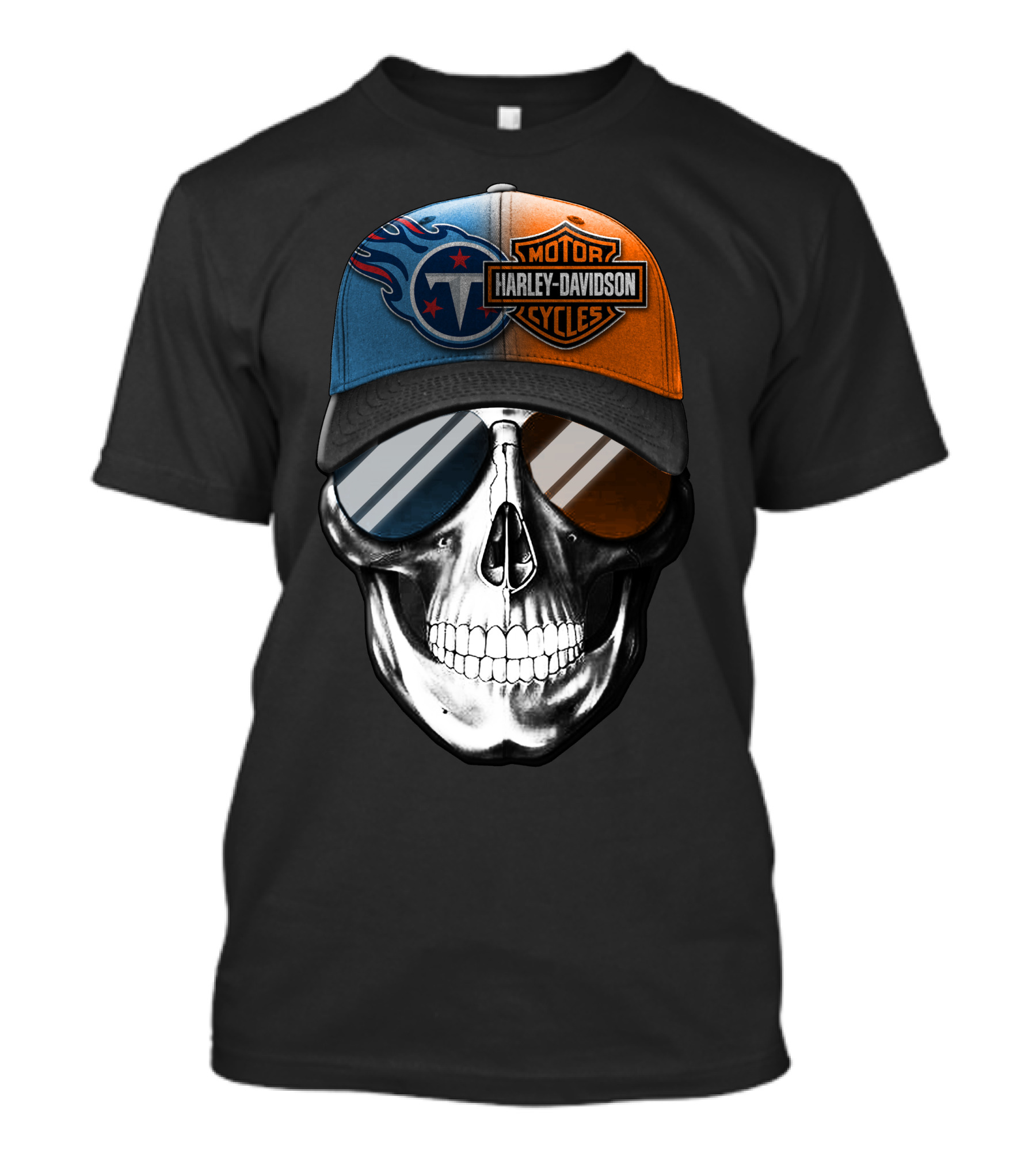Harley Davidson Titans Skull 31Hl T-Shirt