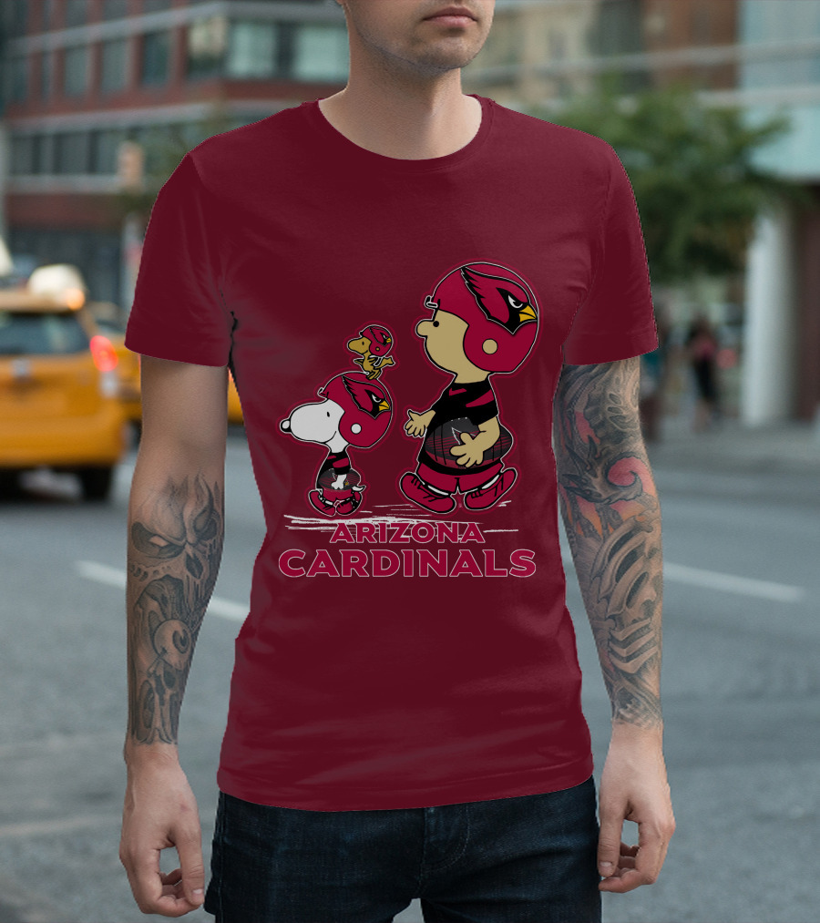 Arizona Cardinals Snpfootball Characters T-Shirt