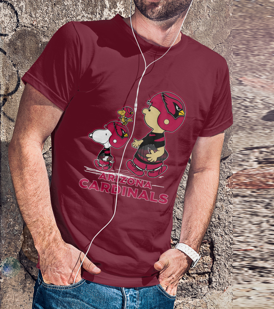 Arizona Cardinals Snpfootball Characters T-Shirt