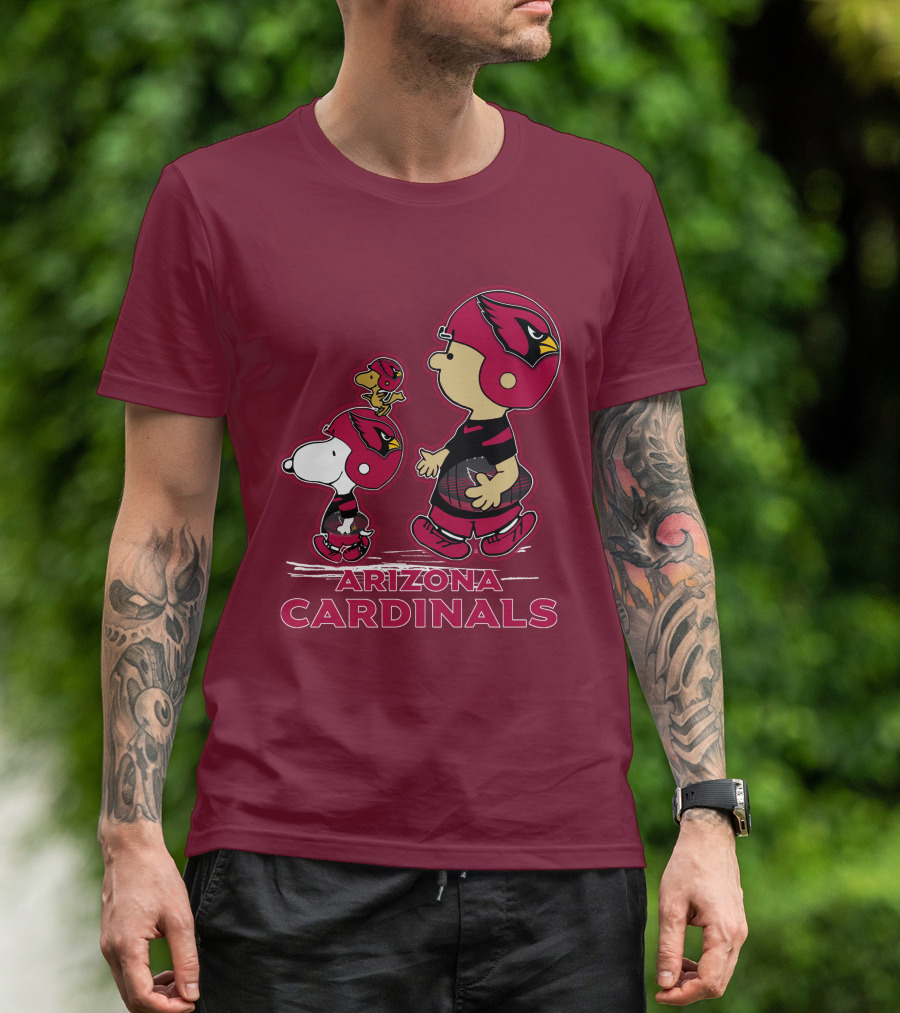 Arizona Cardinals Snpfootball Characters T-Shirt