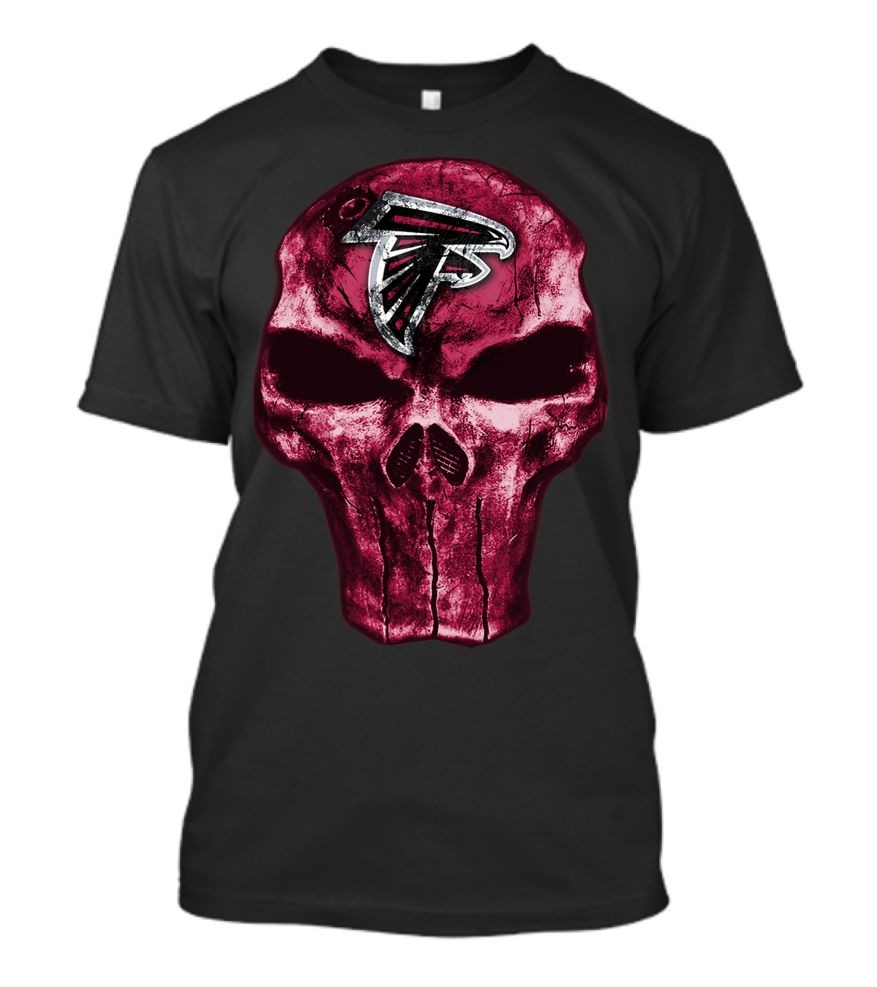 Skull Atlanta Falcons T-Shirt