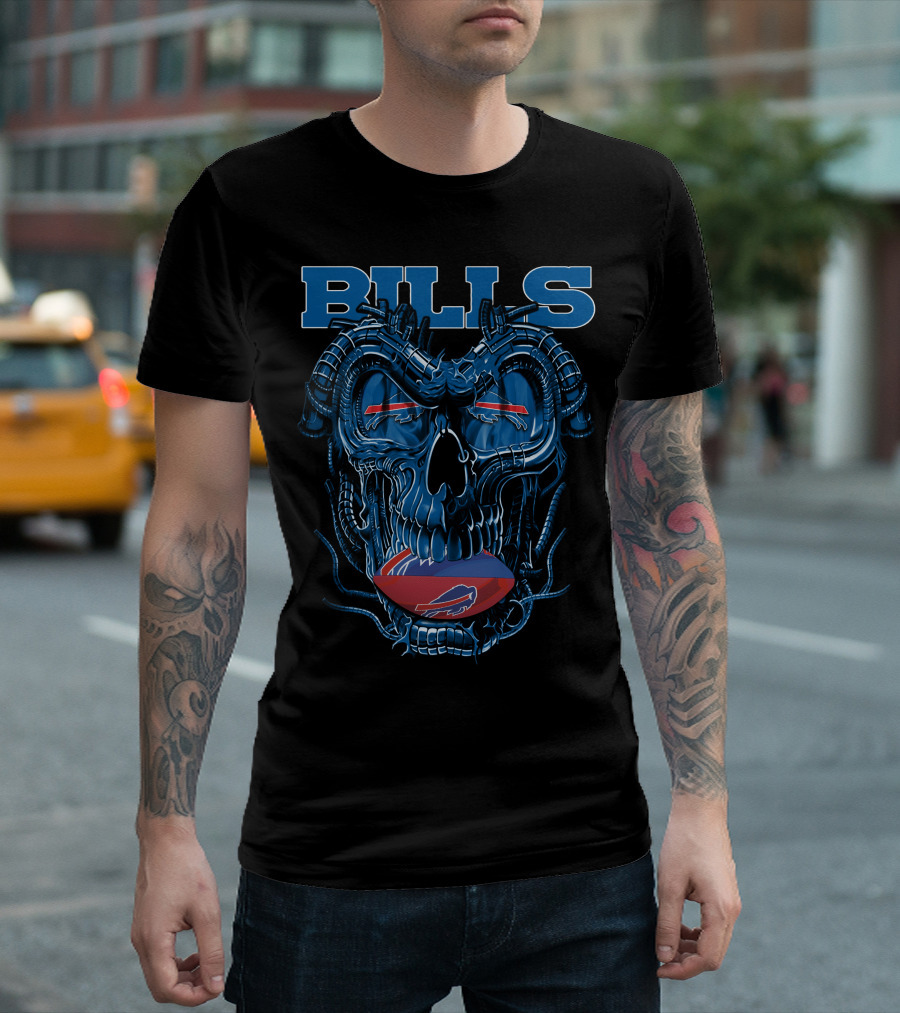 Bills Dragonskull Buffalo Bills T-Shirt
