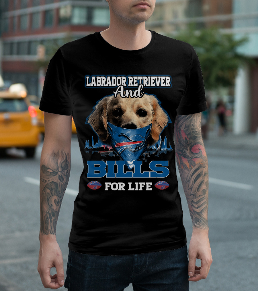 Labrador Retriever And Bills For Life T-Shirt