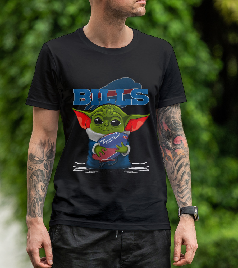Buffalo Bills Yoda Football T-Shirt