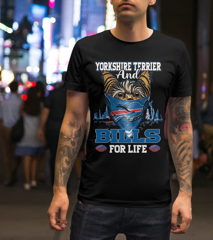 Yorkshire Terrier And Bills For Life T-Shirt
