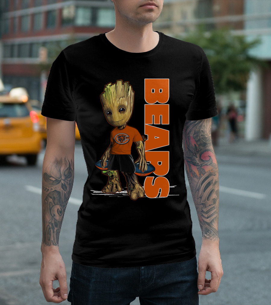 Groot Chicago Bears Football T-Shirt