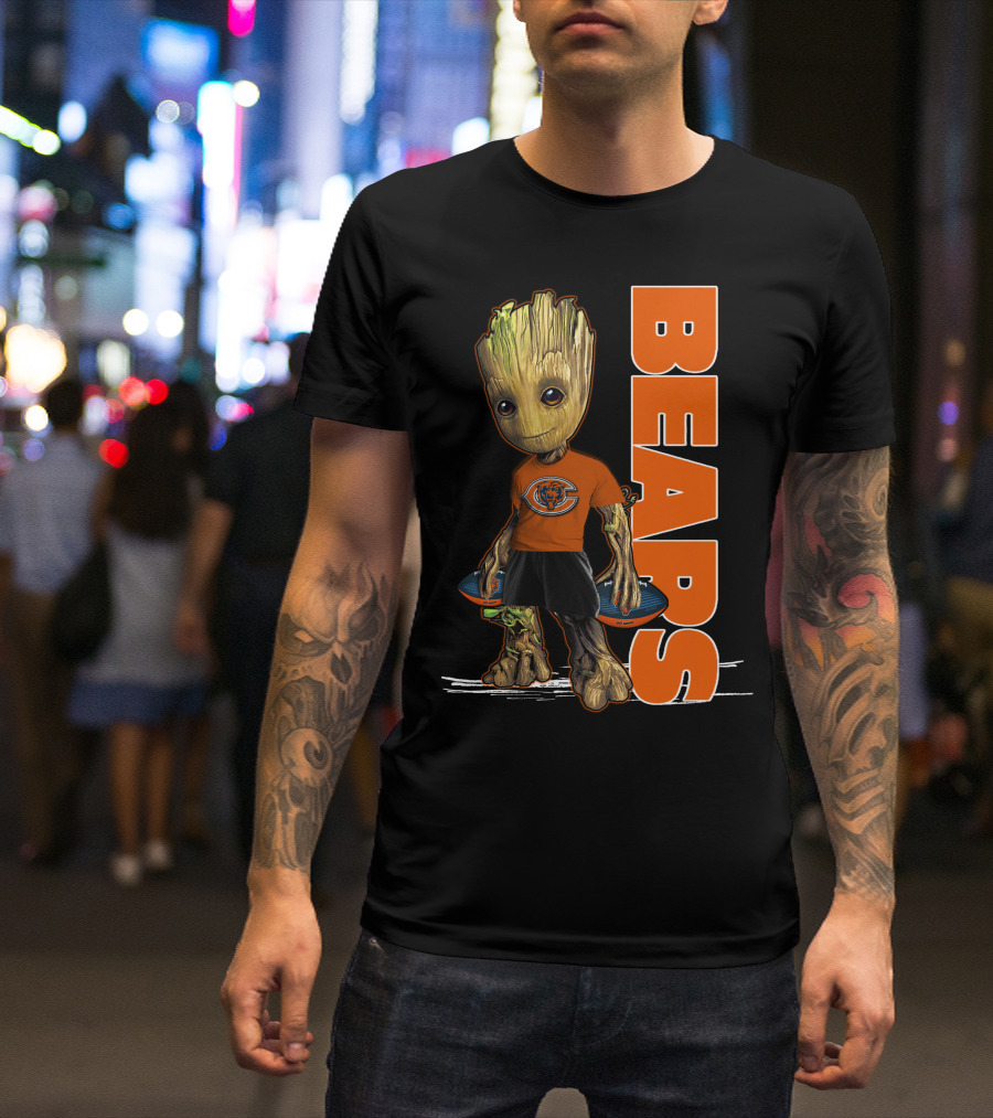 Groot Chicago Bears Football T-Shirt
