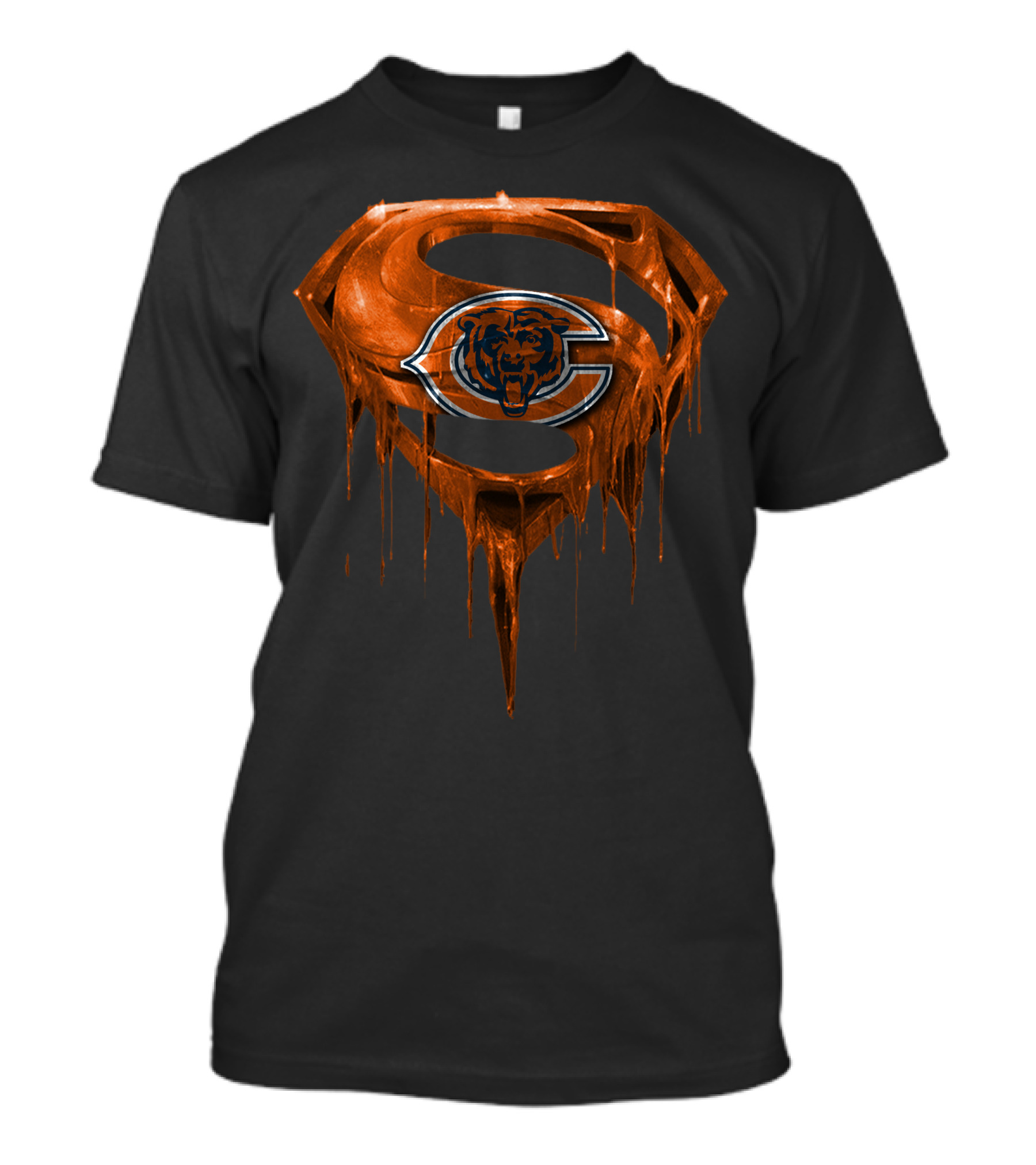 Chicago Bears Superhero Crossover T-Shirt