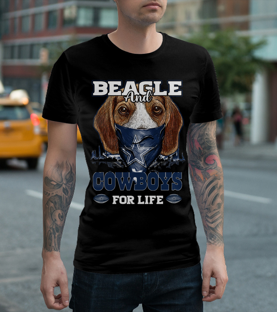 Beagle And Cowboys For Life T-Shirt