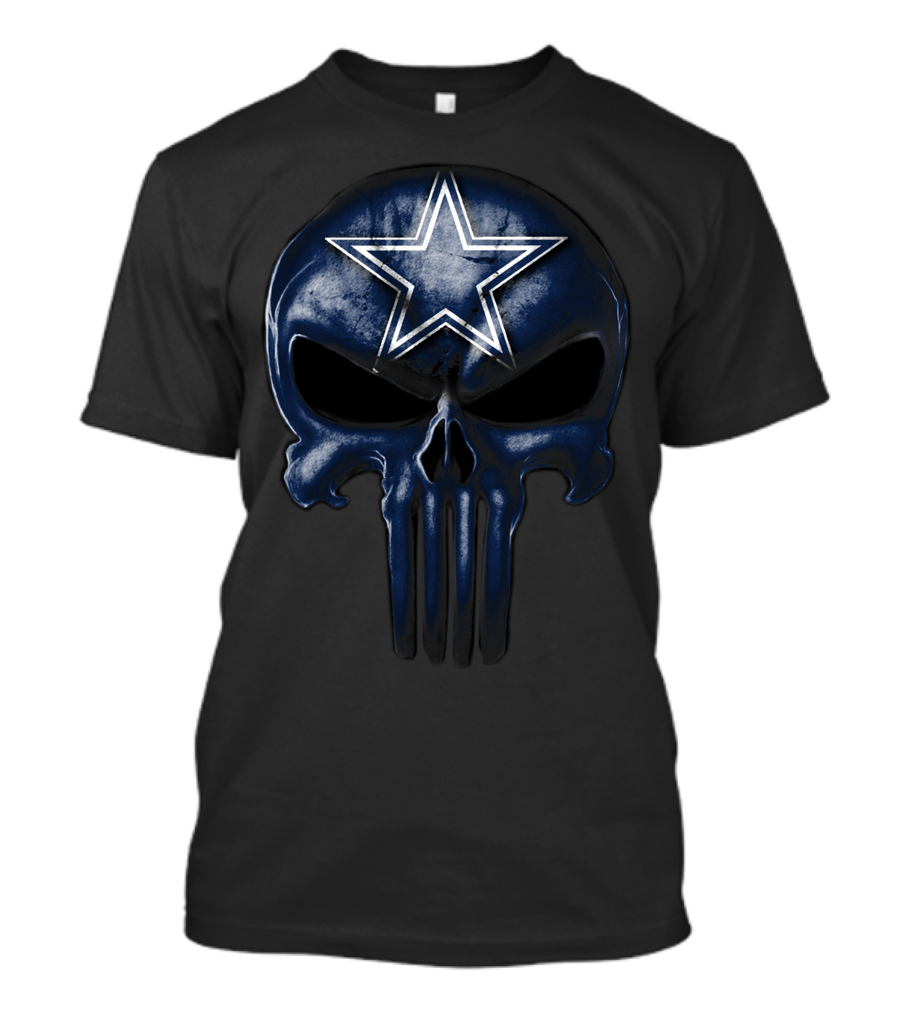 Skull Dallas Cowboys Star T-Shirt