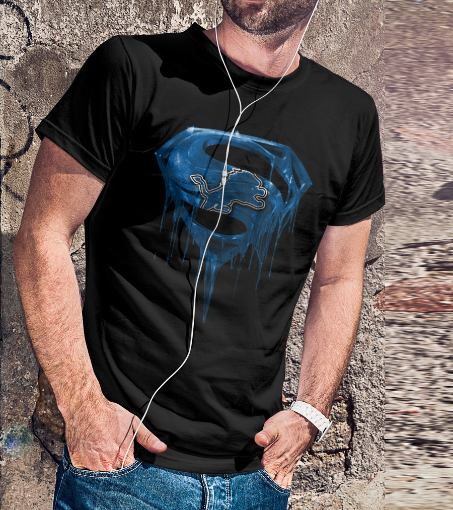 Detroit Lions Super Logo T-Shirt