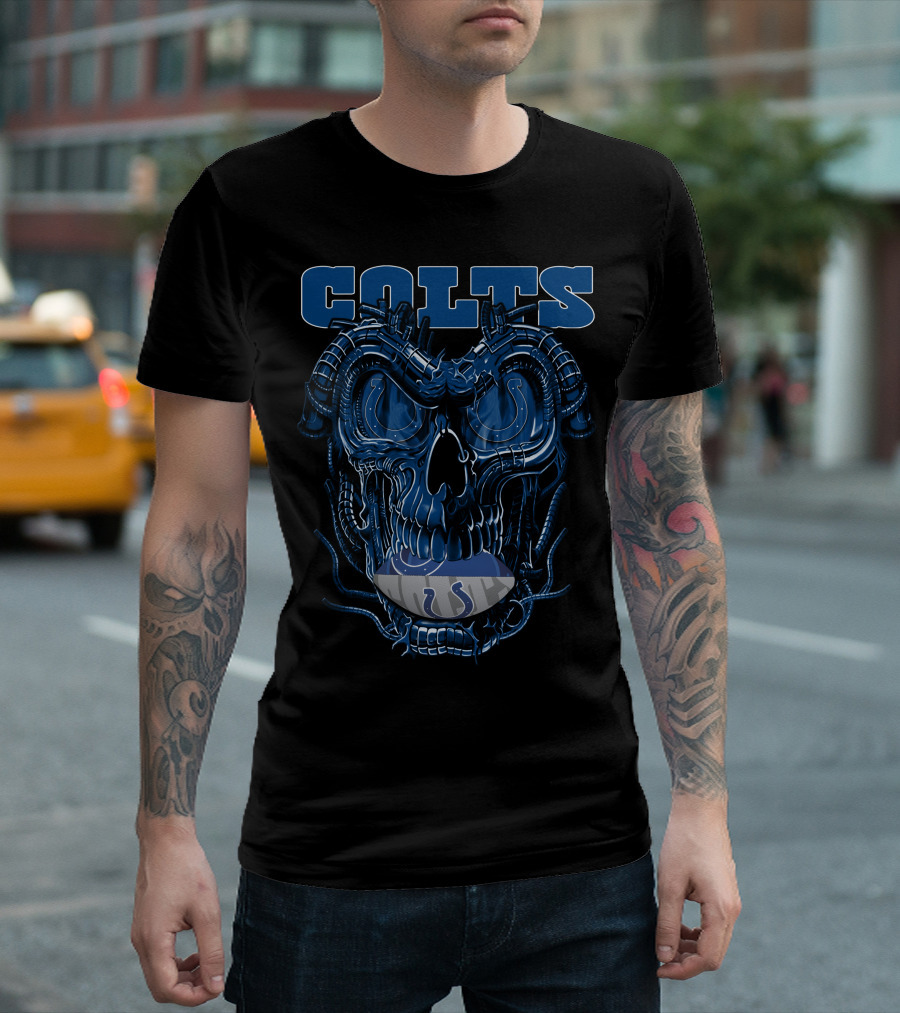 Colts Dragonskull Indianapolis Colts T-Shirt