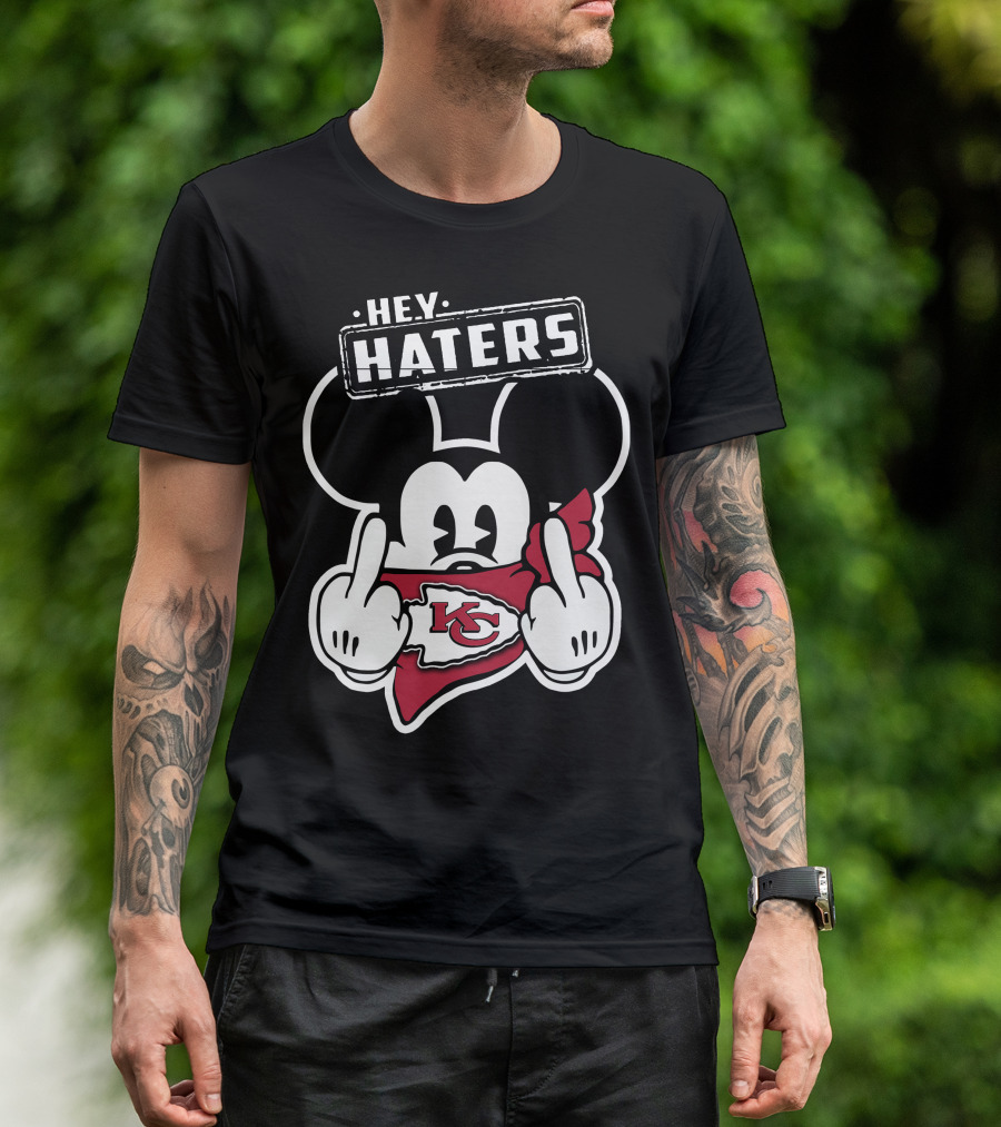 Hey Haters Mick Kansas City Chiefs T-Shirt
