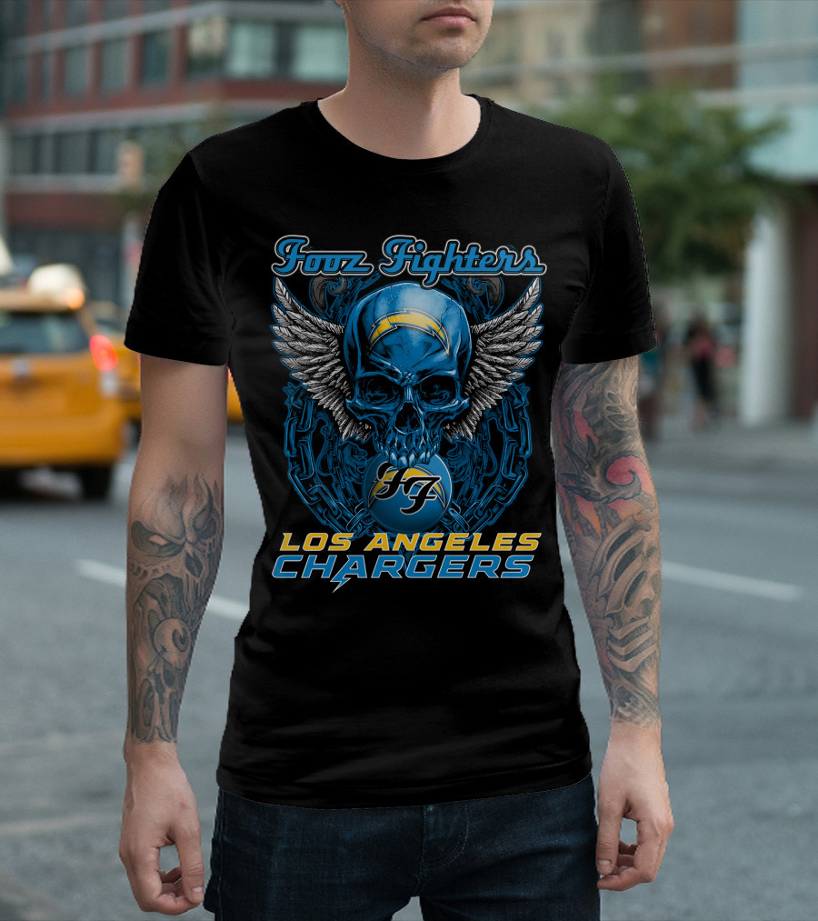 Foo Fighters Los Angeles Chargers T-Shirt
