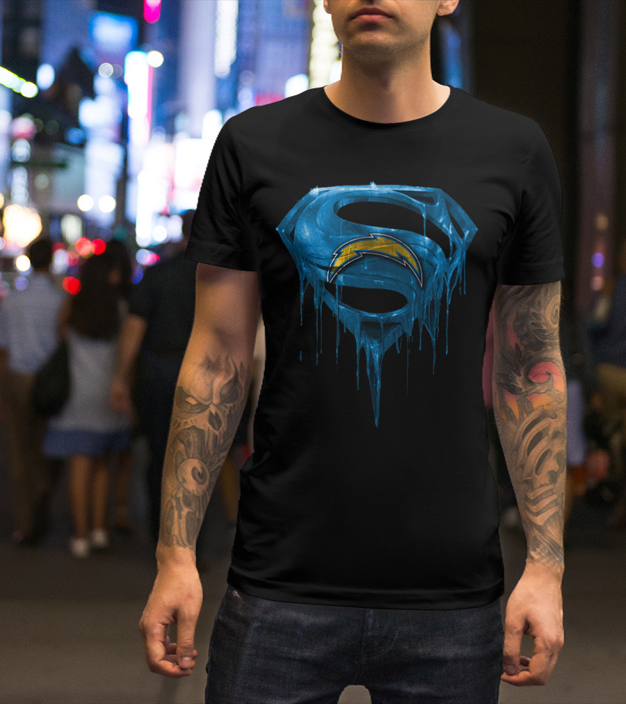 Los Angeles Chargers Superman Ice T-Shirt