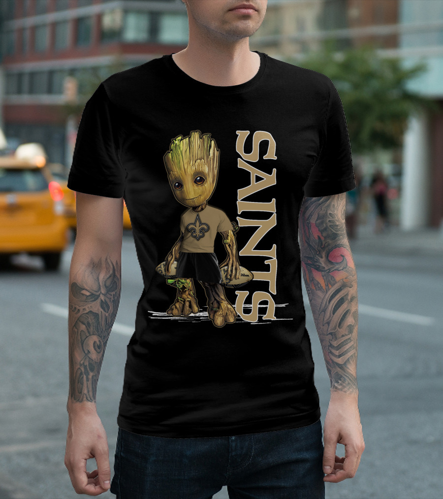 Groot Saints New Orleans Football T-Shirt
