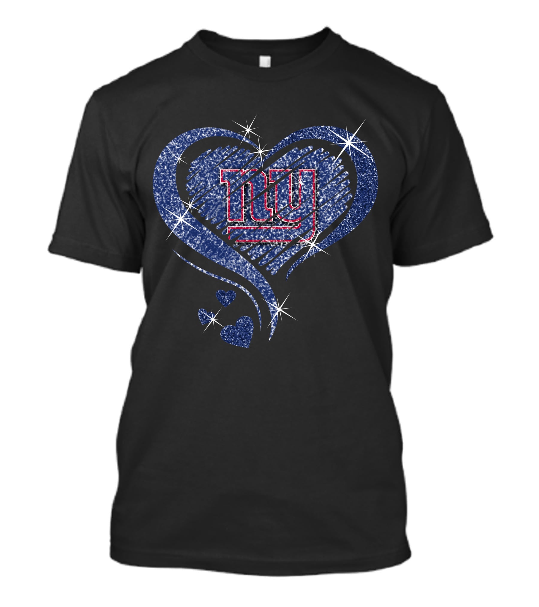 Heart Diamond NY Giants T-Shirt