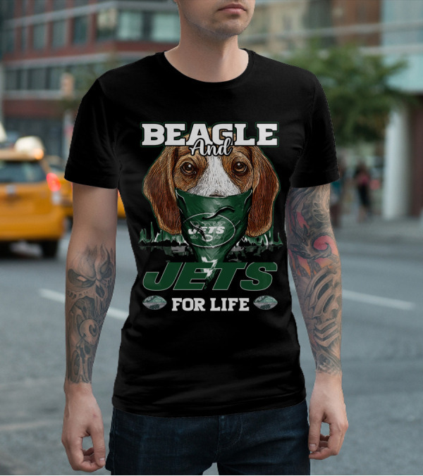 Beagle And Jets For Life T-Shirt