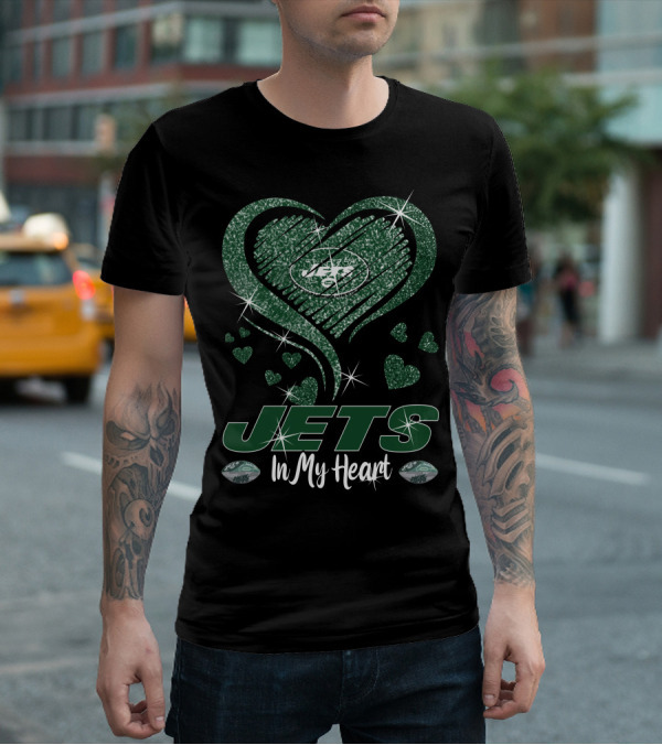 Jets In My Heart New York T-Shirt