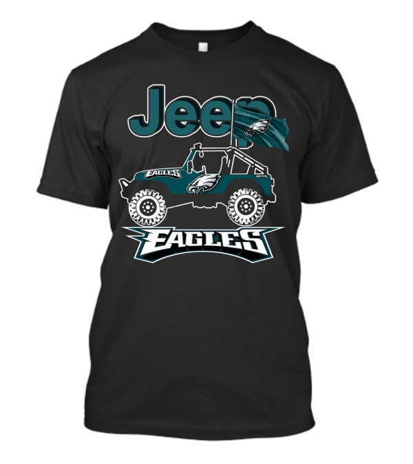 Jeep Eagles Philadelphia Team Fan T-Shirt