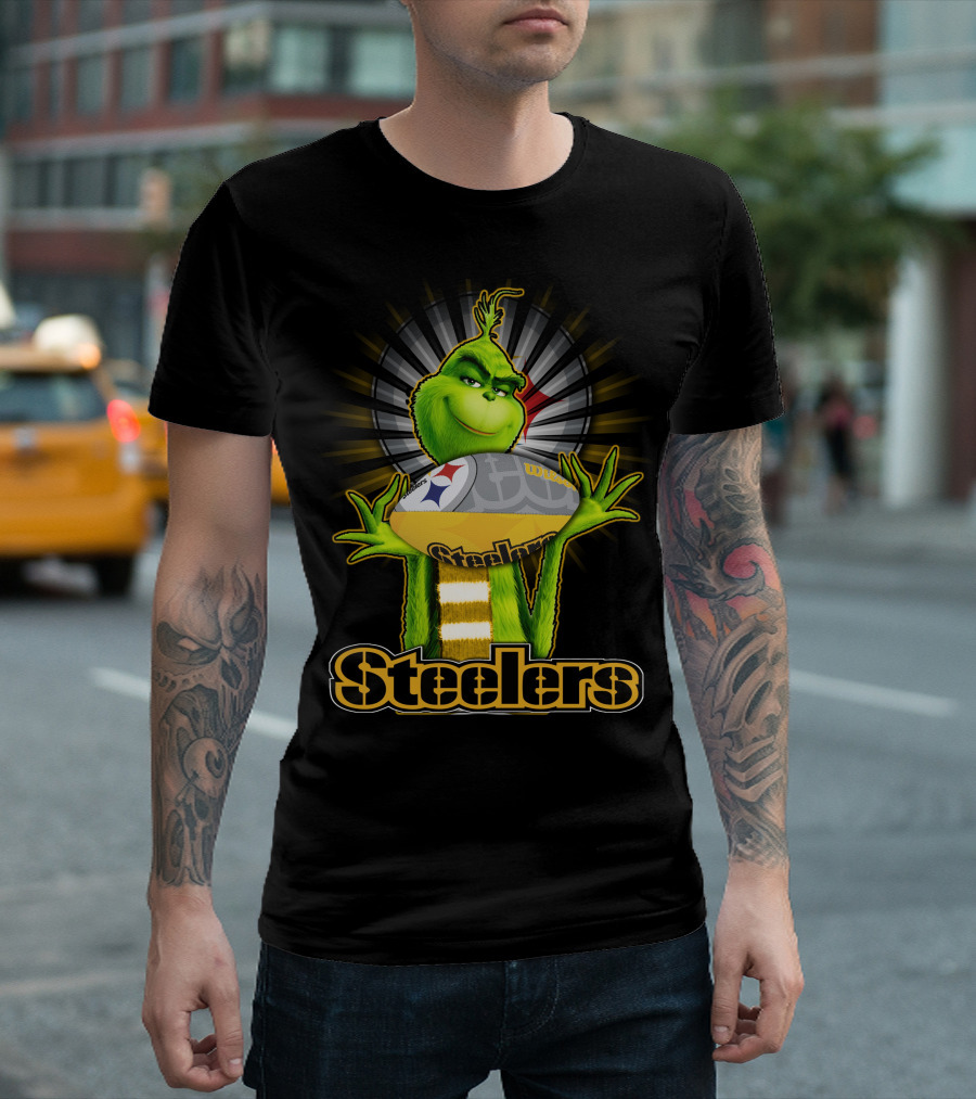 Grinch Steelers Football Fan T-Shirt
