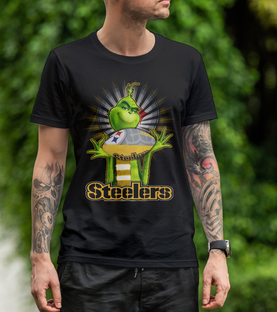 Grinch Steelers Football Fan T-Shirt